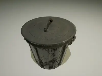 StreetProps street lamp Free low-poly 3D model