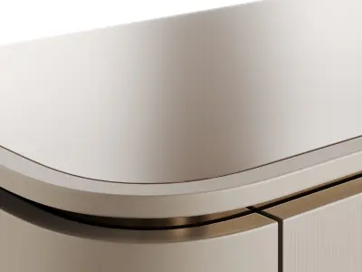 FENDI ANTIUS 2021 LACQUER SIDEBOARD Low-poly 3D model