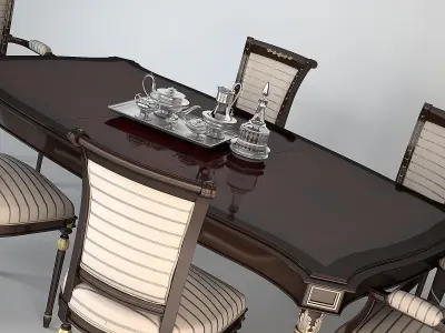 Francesco Molon Dining Table 3D model