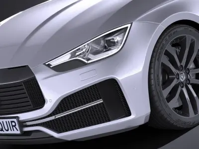 Generic Sedan 2017 3D model