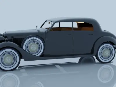 Mercedes Antique 3D model