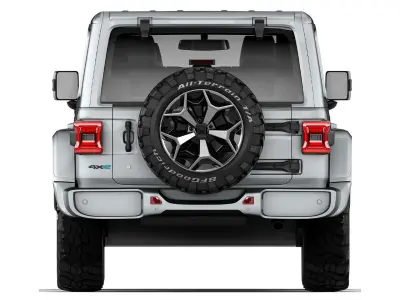 Jeep Wrangler 4xe 2024 3D model