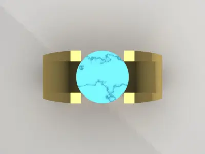 man ring mr0215 3D print model