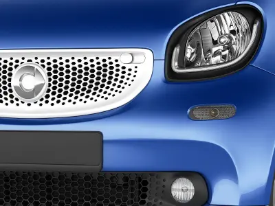 Smart Fortwo 2015 3D model