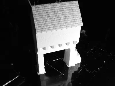 DOVECOTE PORCH OF TISSANDIE 3D print model
