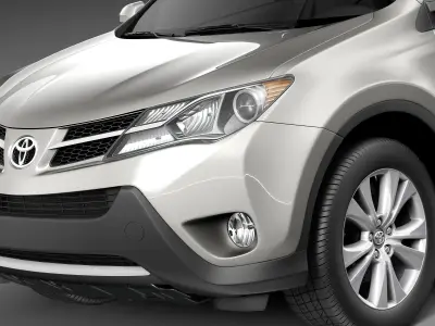 Toyota RAV4 2015 3D model
