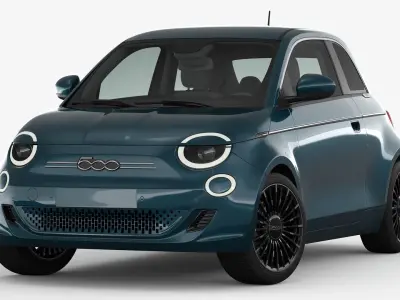 Fiat 500 2021 3D model
