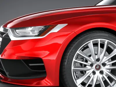 Generic Sedan 2020 v2 3D model