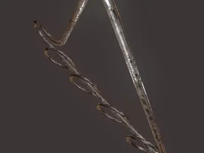 Hanging Triangle Decoration Free 3D model