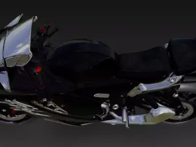 Suzuki Hayabusa 3D Model 3D model