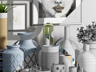Decorative set-12 3D model