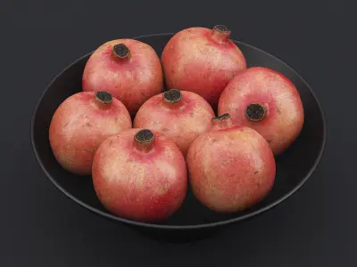 Fruit Bowl II 3D model