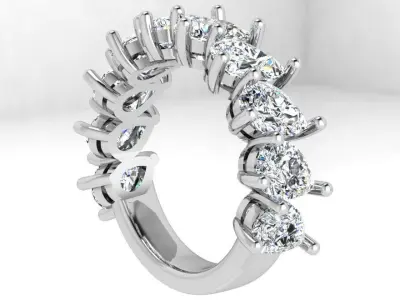 Pear Cut Basket Band 4390 3D print model