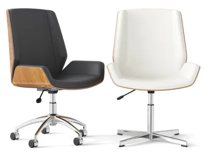 LUS101 Office Chair Low-poly 3D model