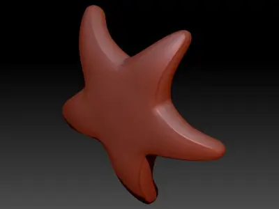 Happy Baby starfish Pendant Necklace Charm Bracelet Jewelry 3D print model