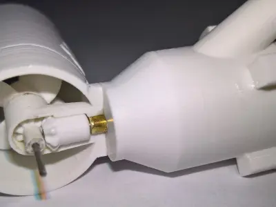 MJS 2002-17 Bow Thruster 17mm for scale model boats 3D print model