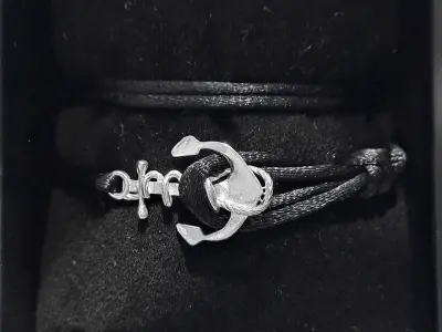 anchor bracelet Free 3D print model