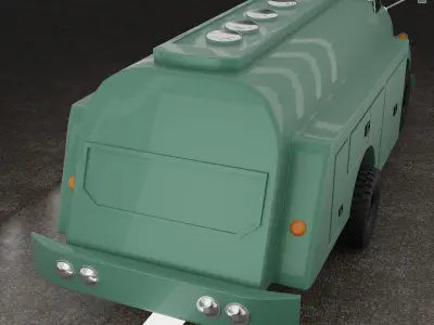 CHEVROLET COE GAS TRUCK 1946 V1 3D print model