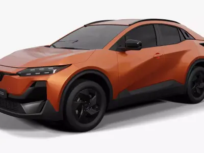 Subaru Uncharted 2026 EV SUV 3D model