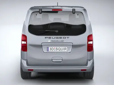 Peugeot E-Traveller 2024 3D model