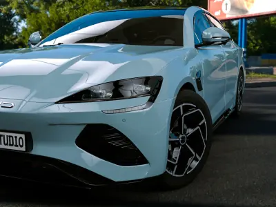 BYD Seal 2024 3D model