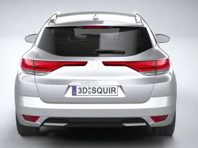 Renault Megane Estate 2022 3D model
