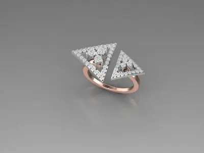 DIAMOND RING Free 3D print model 6