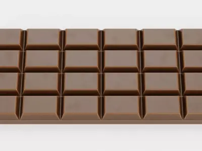 -Chocolate Bar V5- 3D model