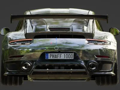 porsche gt2rs 3D model