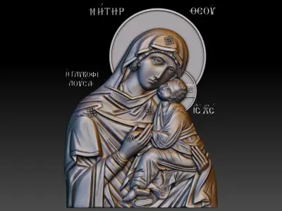 Panagia Glukofilousa 3D model
