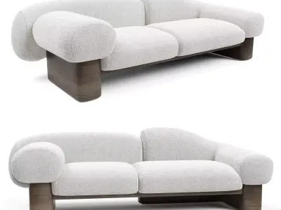 Raphael Navot The Overlay sofa  3D model