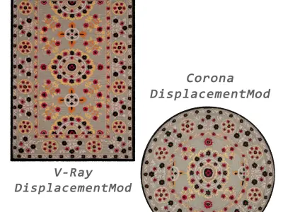 Rugs No 432 Low-poly 3D model