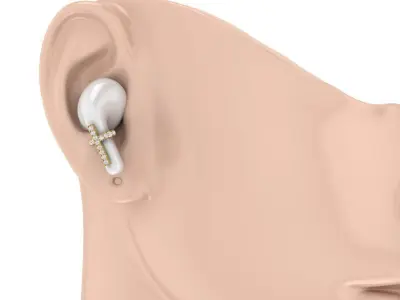 jewelry headphone  airpod pro 3D print model