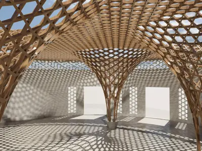 Parametric Arch model 3D model