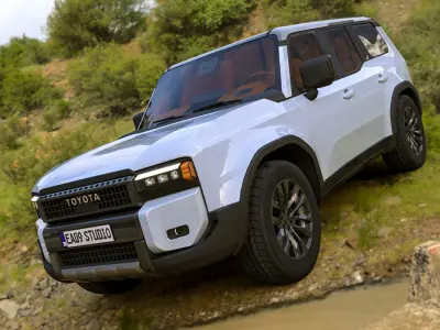 2024 Toyota Prado 3D model