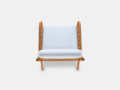 HOLMSTA - FROKNABO Armchair Low-poly 3D model