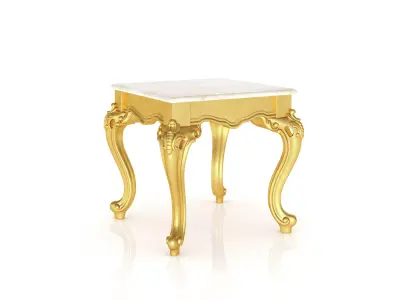 Casanova square side table by Modenese 3D model