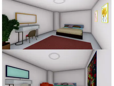 Interior Design 00 3D model