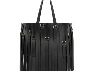 Moschino Multibelts Nappa Shopper Low-poly 3D model