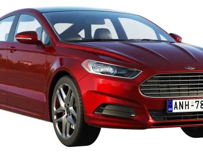 Mondeo Fusion 3D model