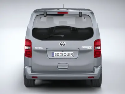 Toyota ProAce Verso 2016 3D model