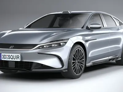 BYD Han 2025 3D model