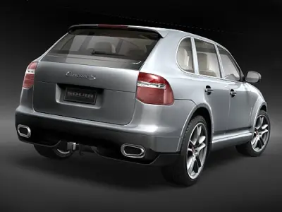 Porsche Cayenne S 3D model