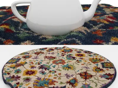 Rugs No 234 Low-poly 3D model