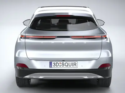 Xpeng G6 2025 3D model