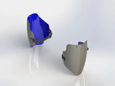 WG 7005 - The biceps armor 3D print model