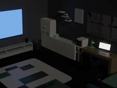 SImple Room  3D model