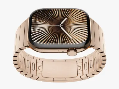 Apple Watch Series 10 Titanium All colors 3D model