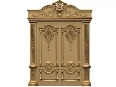 Classic Door Royal 2 3D model
