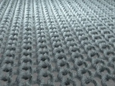knitting yarn  3D model